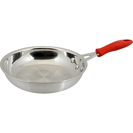 Browne Foodservice Pan, Fry 8"Od, Aluminum T Hermalloy 5812808